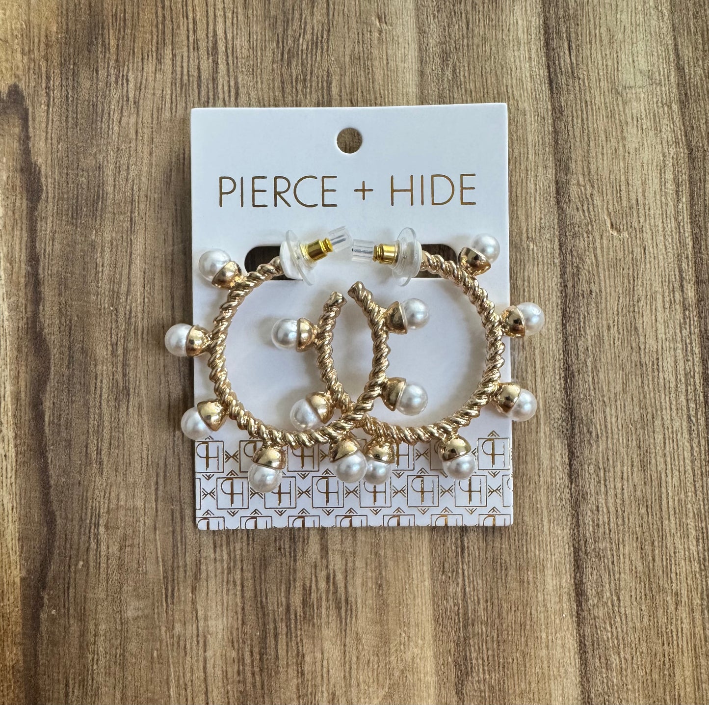 Pearl Rope Hoop Earring
