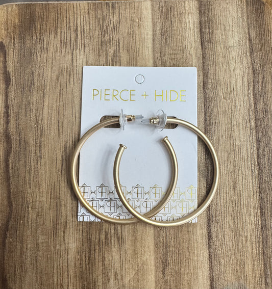 Skinny Everyday Gold Hoops