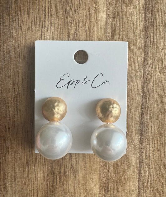 Gold & Pearl Ball Drops