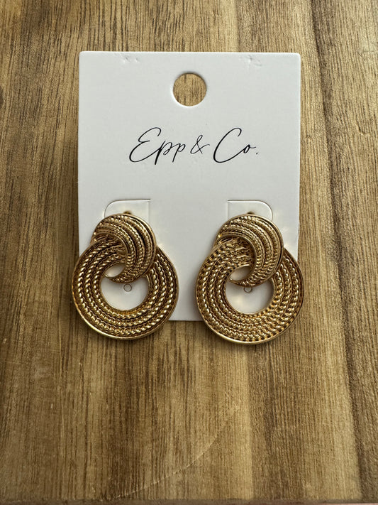 Gold Classic Circles