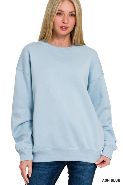 Ash Blue Crewneck Sweatshirt